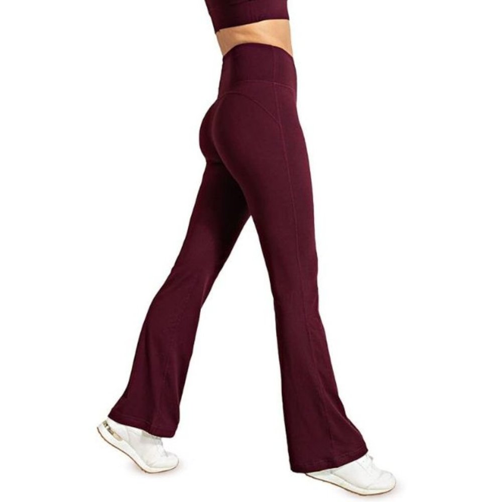 HYKEE Flare Leggings for Women Yoga Pants High Waisted Wide Leg Pants